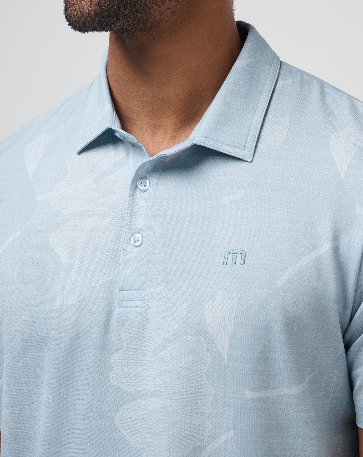 Heather Dusty Blue Travis Mathew