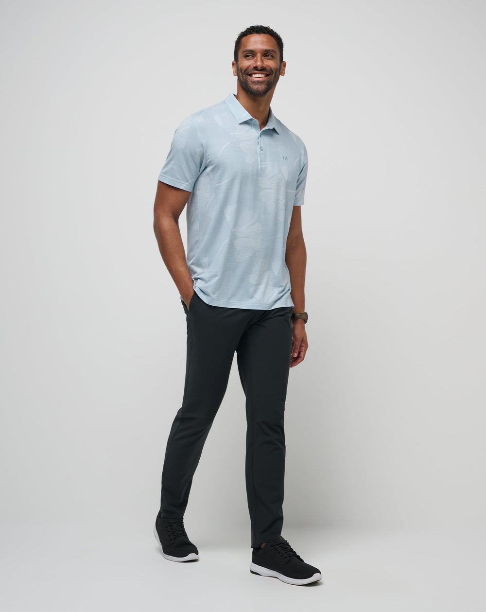 Heather Dusty Blue Travis Mathew