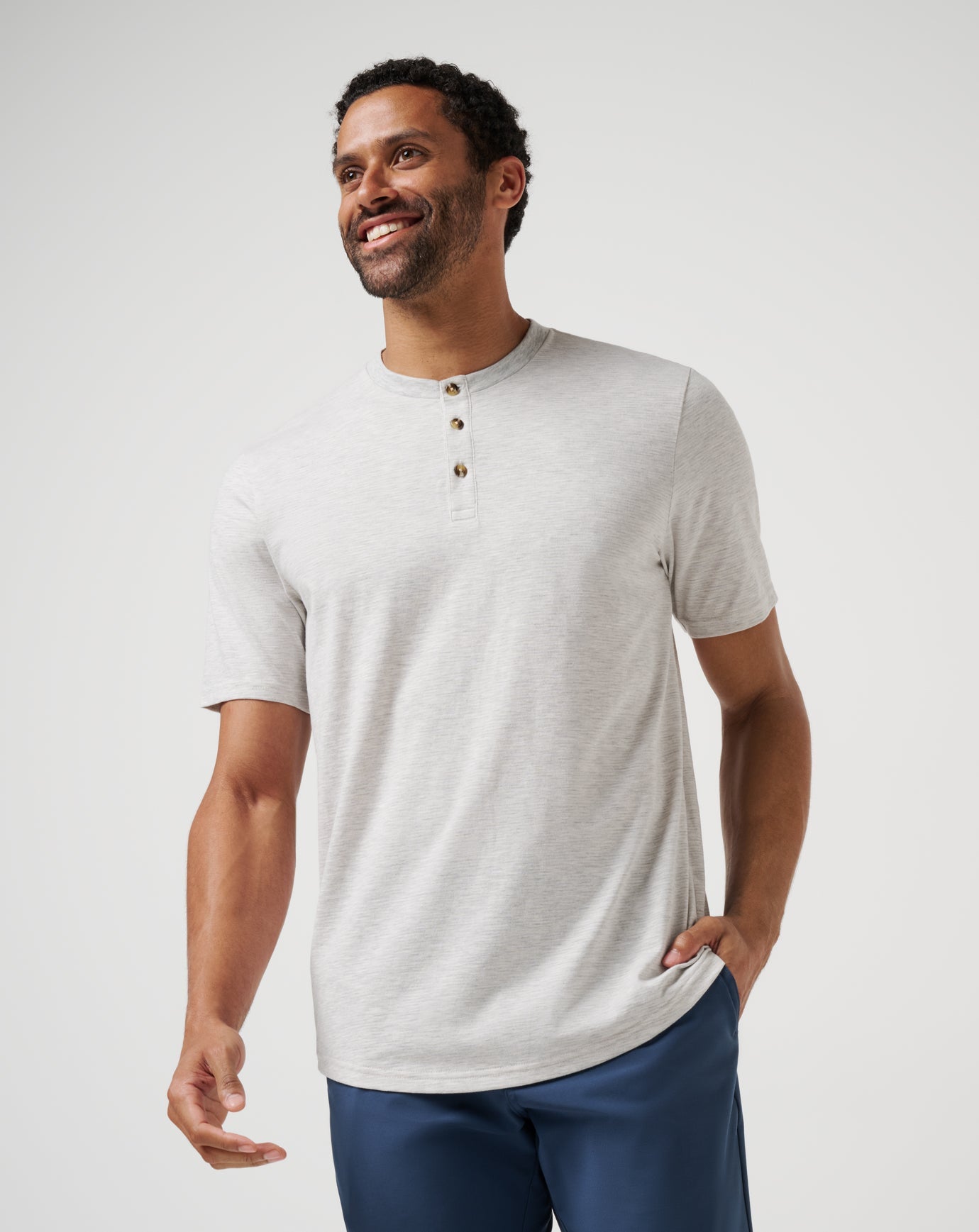 Heather Light Grey Travis Mathew