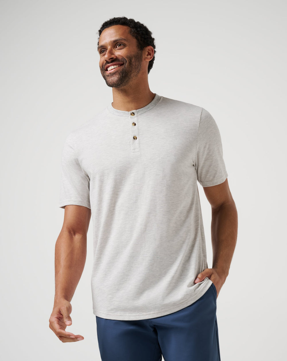 Heather Light Grey Travis Mathew