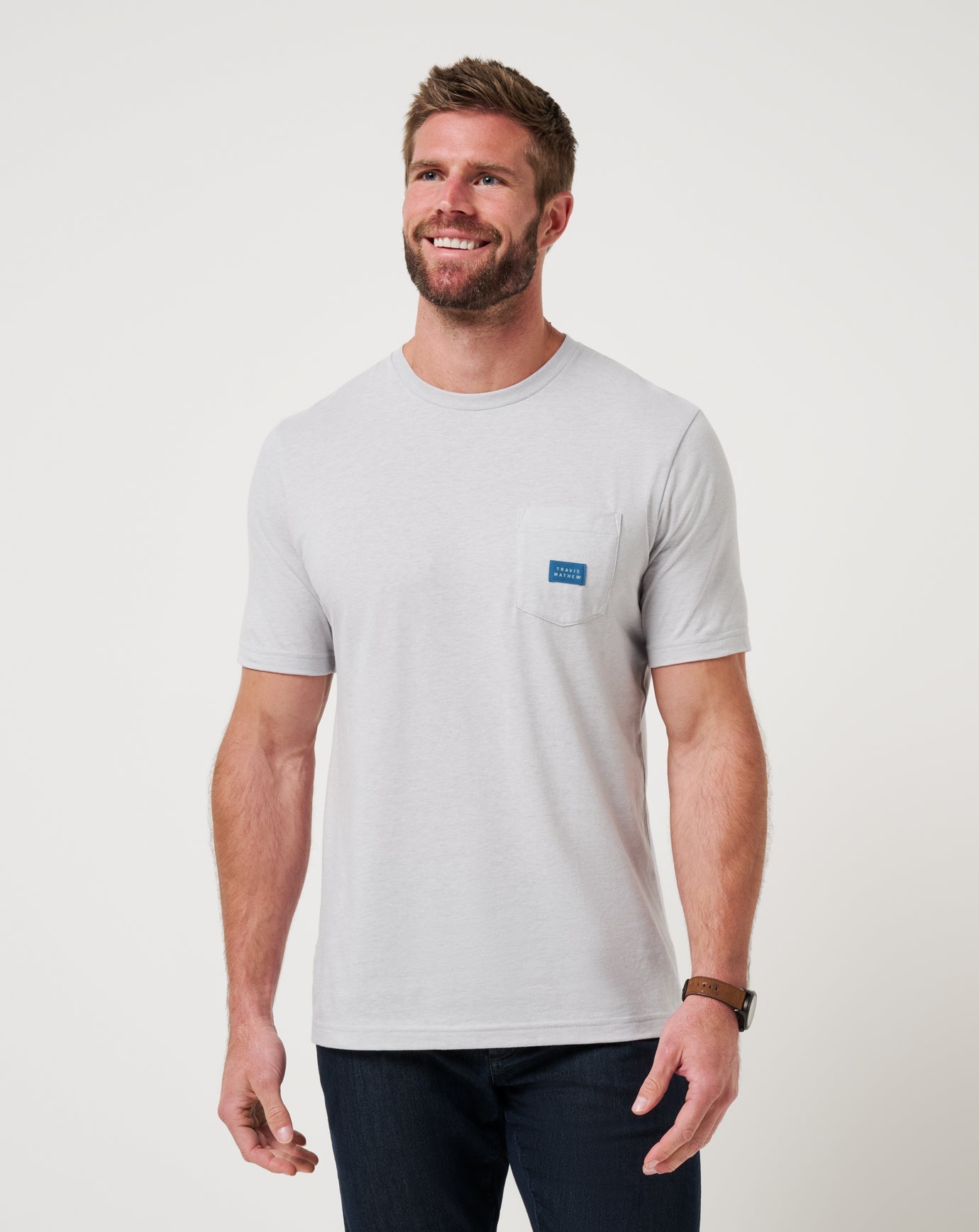 Heather Light Grey Travis Mathew