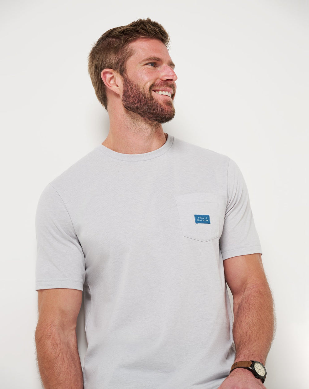 Heather Light Grey Travis Mathew