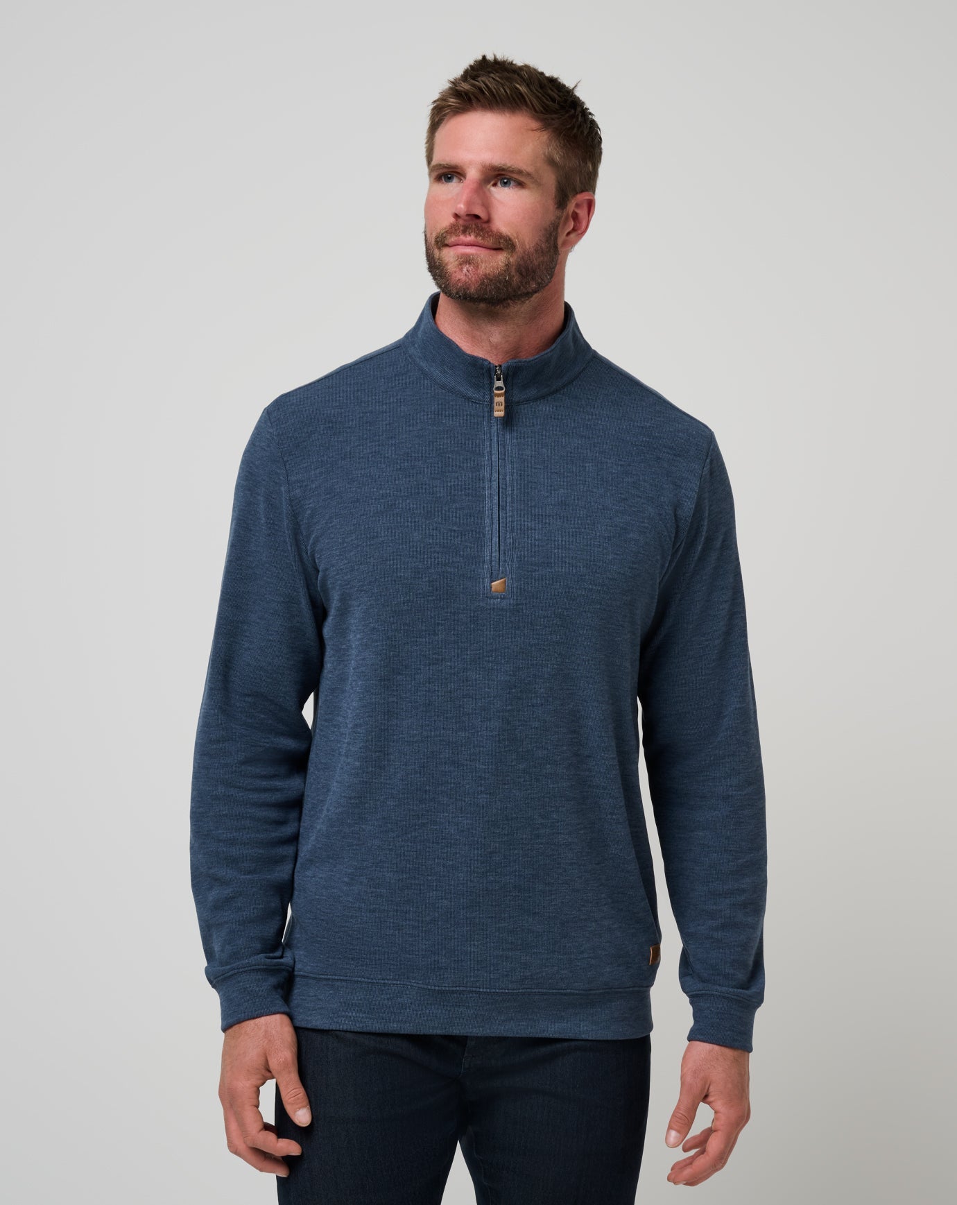 Heather Navy Travis Mathew