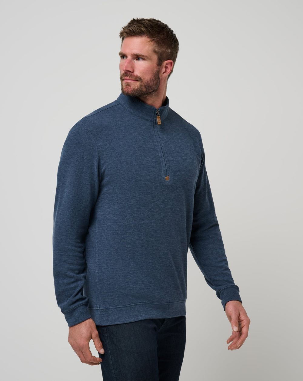 Heather Navy Travis Mathew