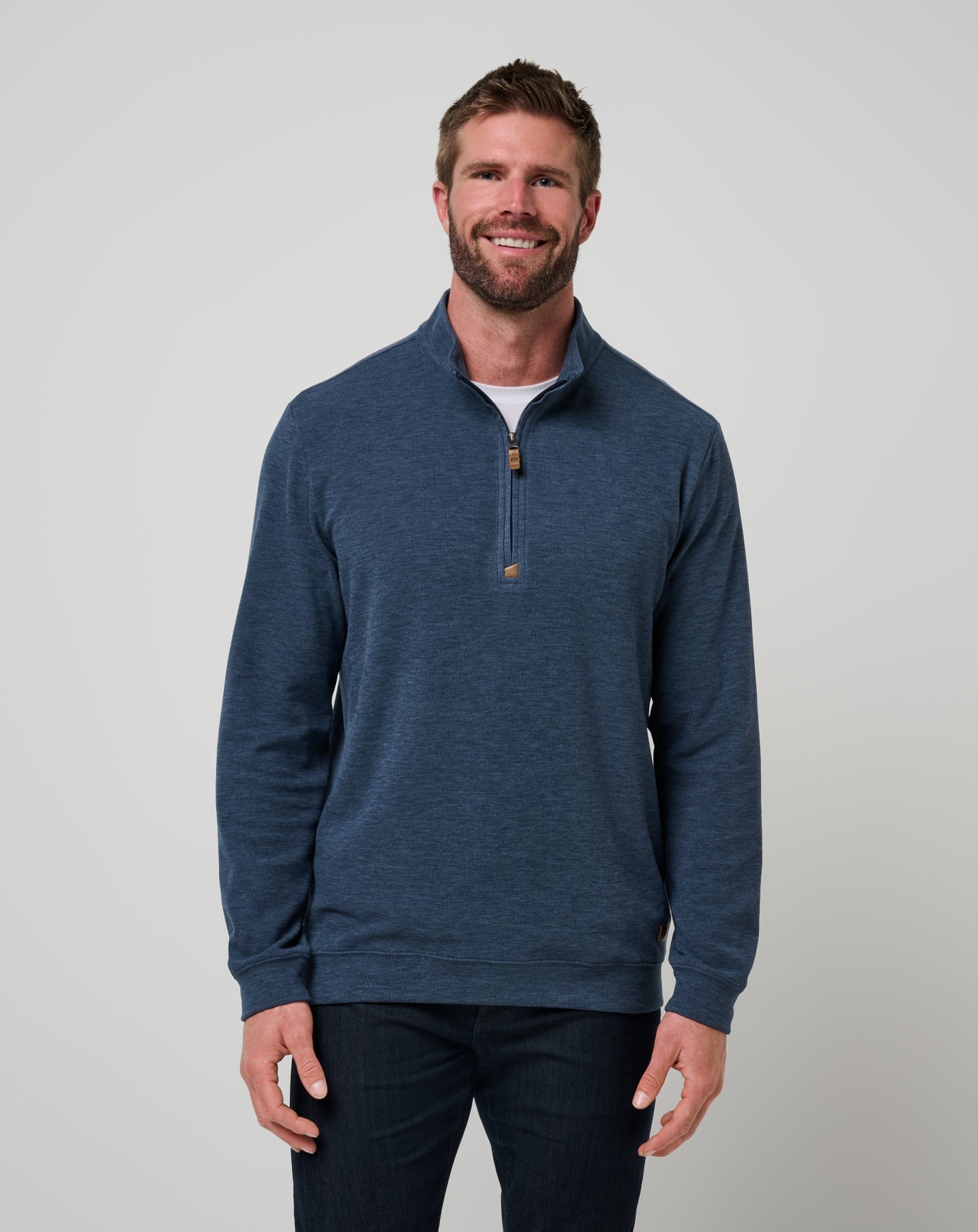 Heather Navy Travis Mathew