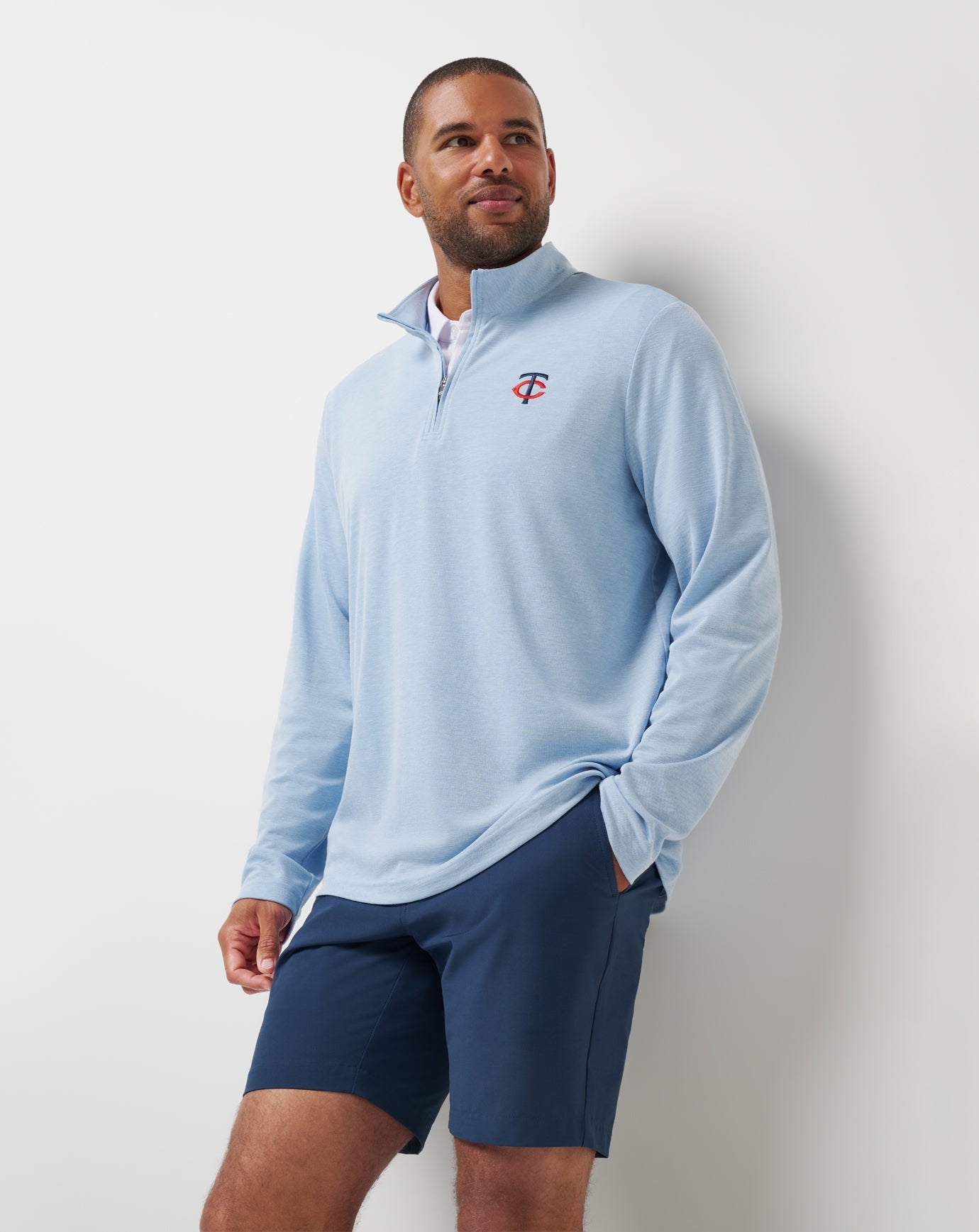 Heather Blue Travis Mathew