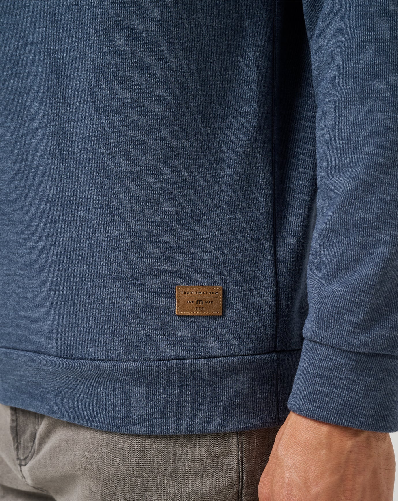 Heather Navy Travis Mathew