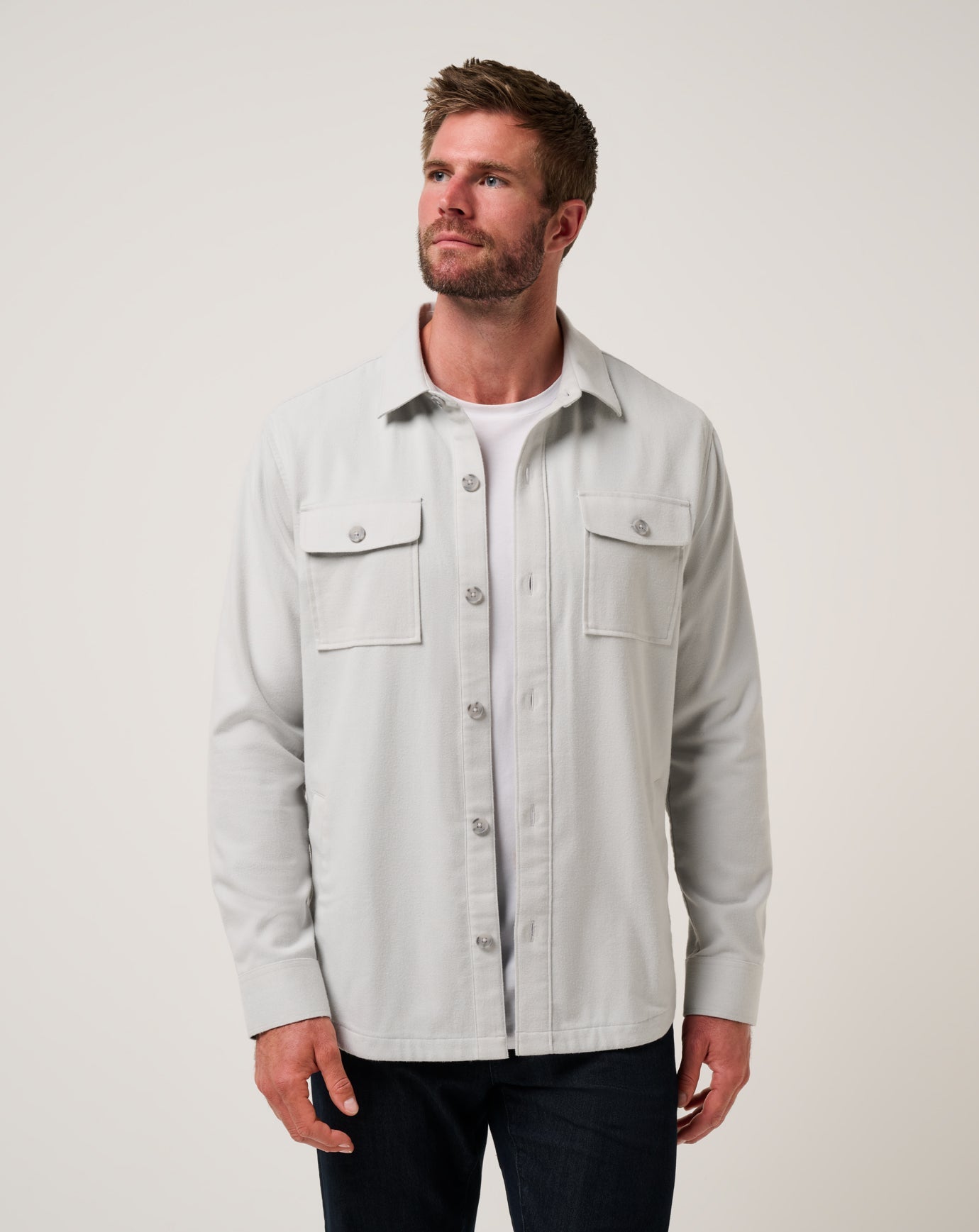 Heather Light Grey Travis Mathew