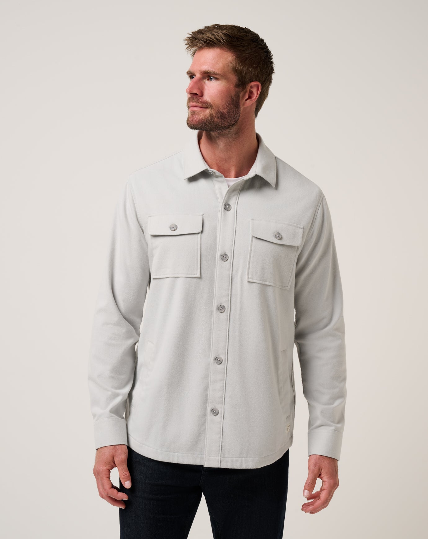 Heather Light Grey Travis Mathew