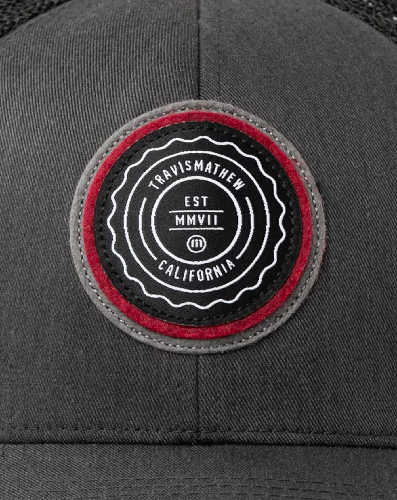 Heather Grey Pinstripe Travis Mathew