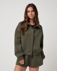 Heather Grape Leaf Travis Mathew