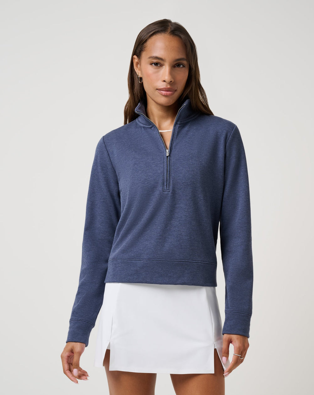 Heather Navy Blazer Travis Mathew