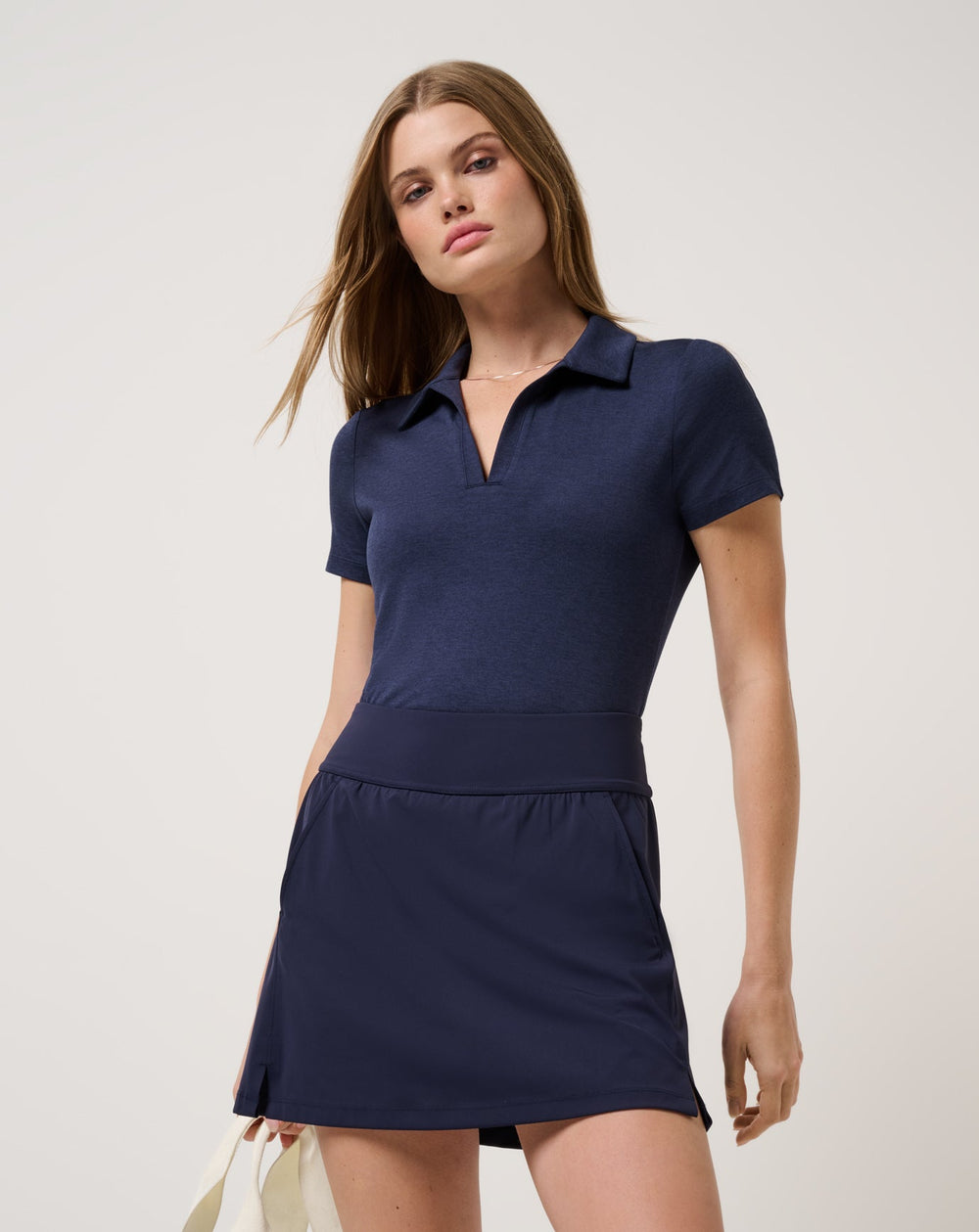 Heather Navy Blazer Travis Mathew