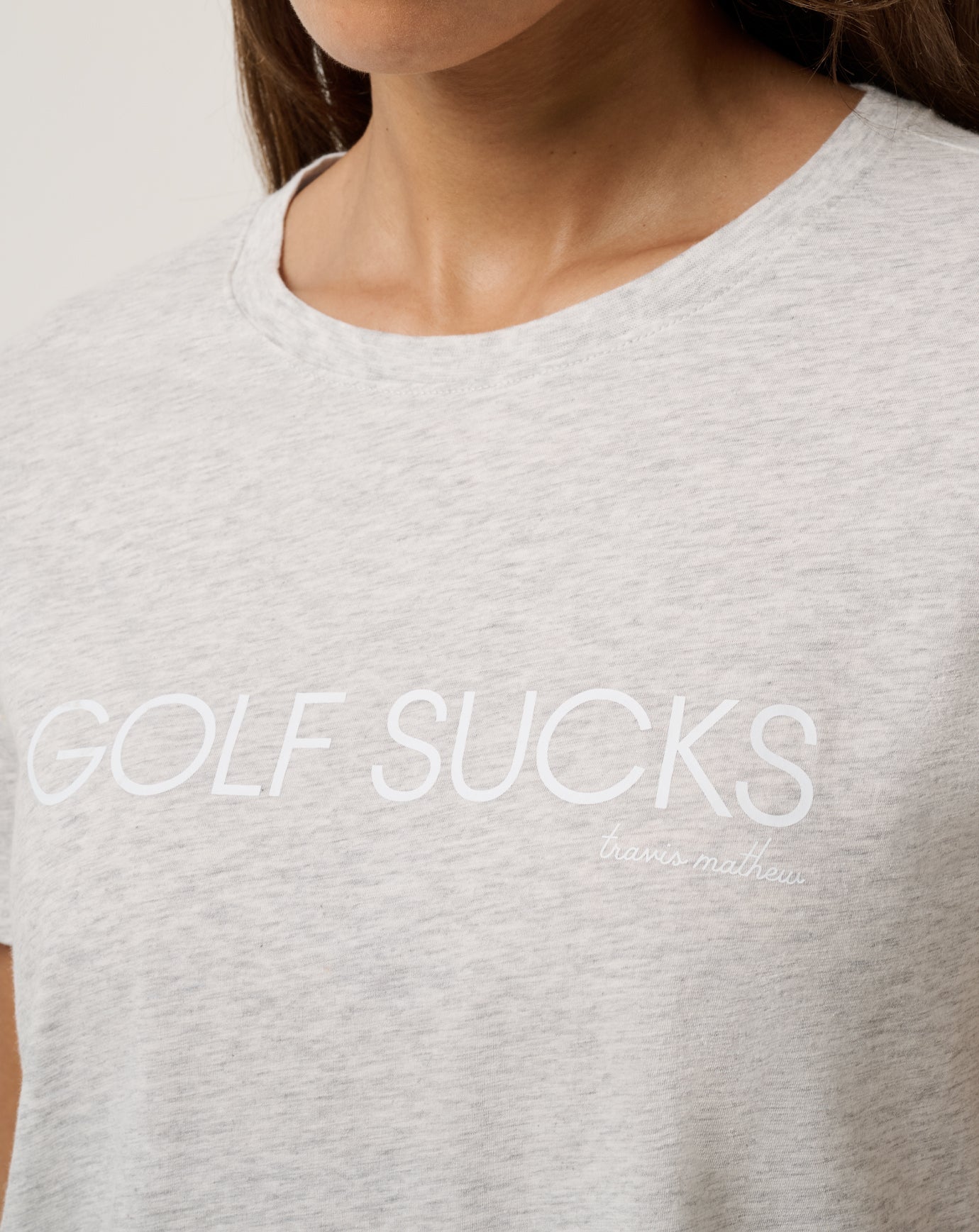 Heather Light Grey Travis Mathew