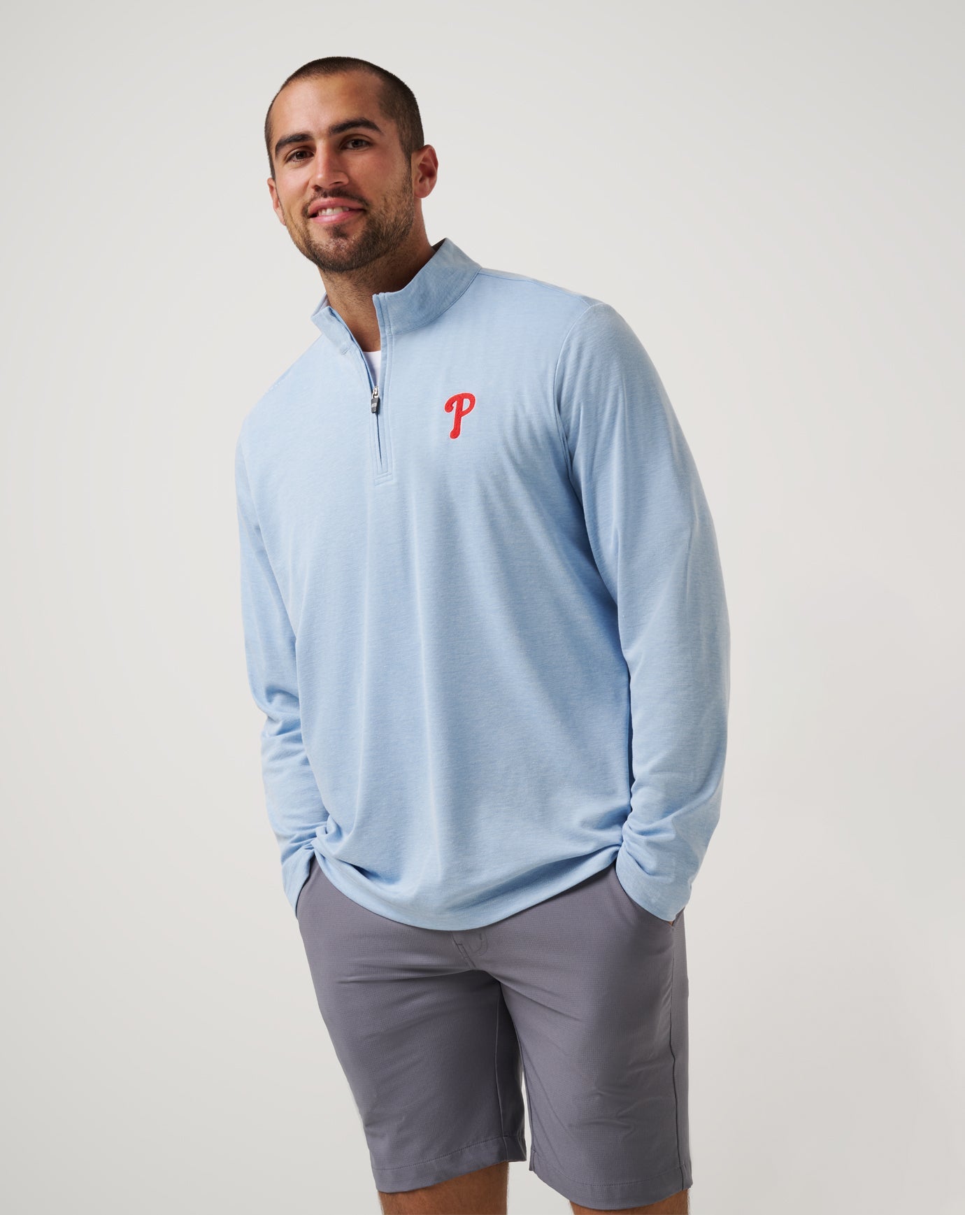 Heather Blue Travis Mathew
