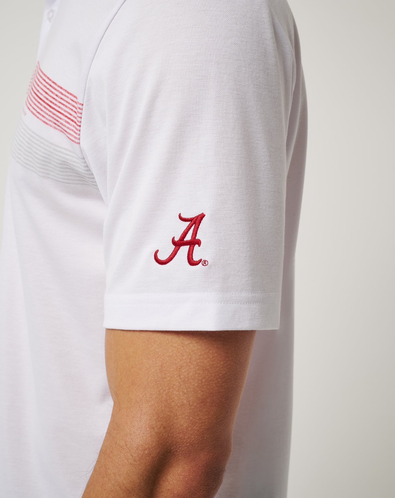 White/Crimson Travis Mathew