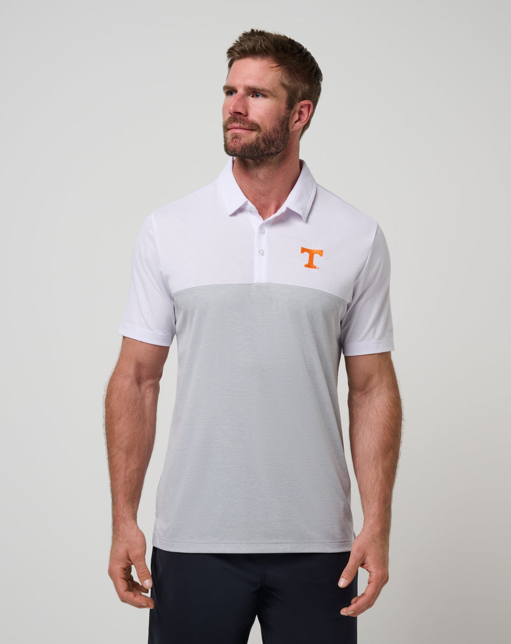 White/Heather Grey Travis Mathew