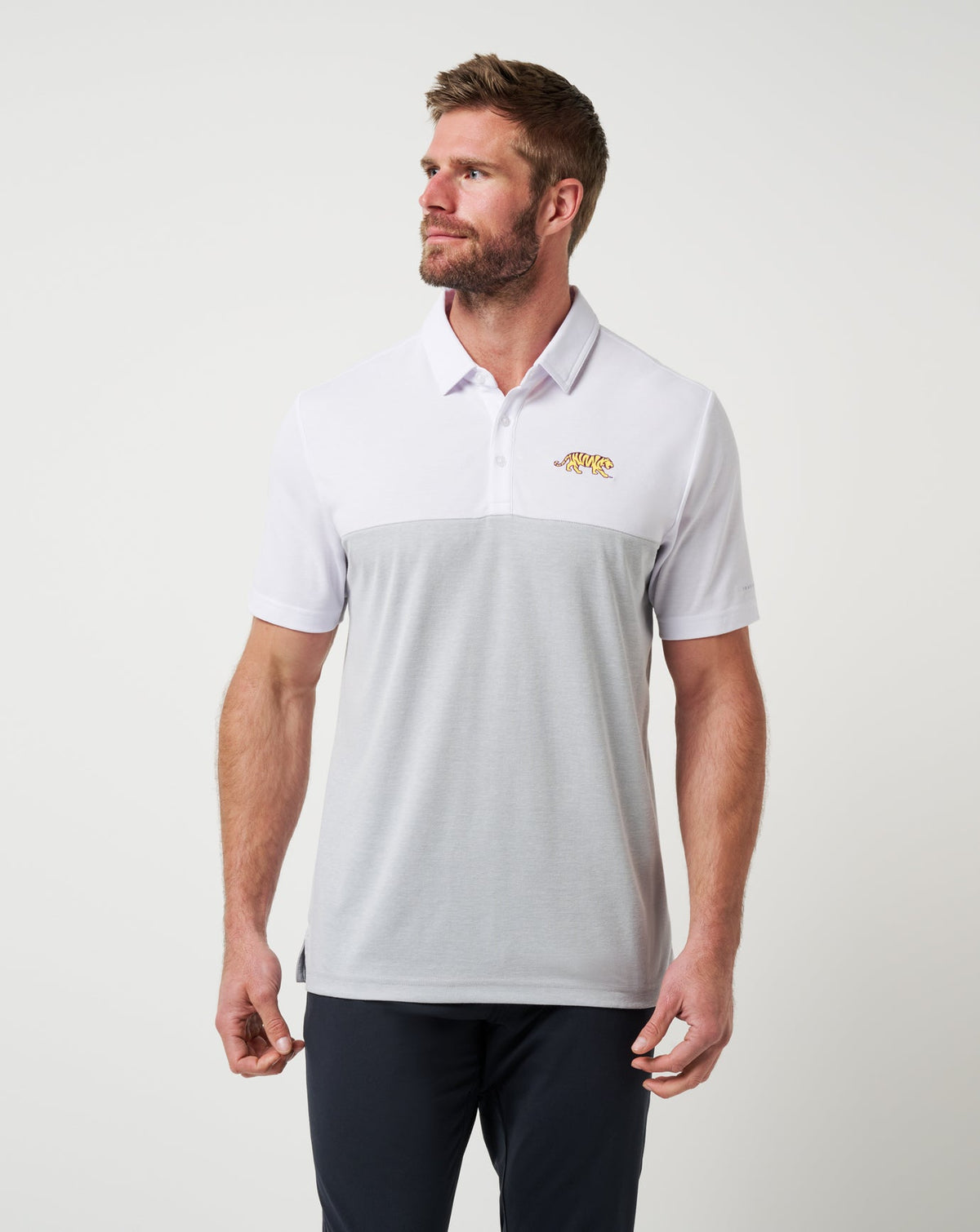 White/Heather Grey Travis Mathew