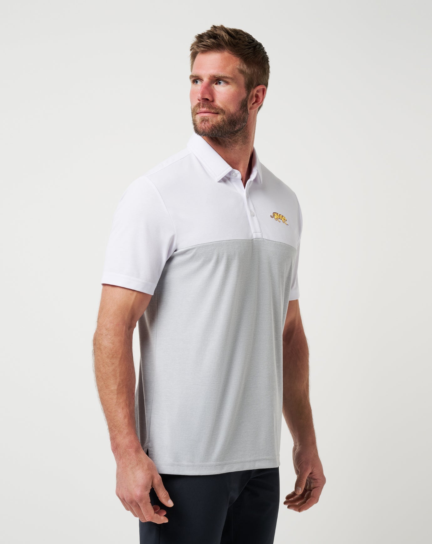 White/Heather Grey Travis Mathew