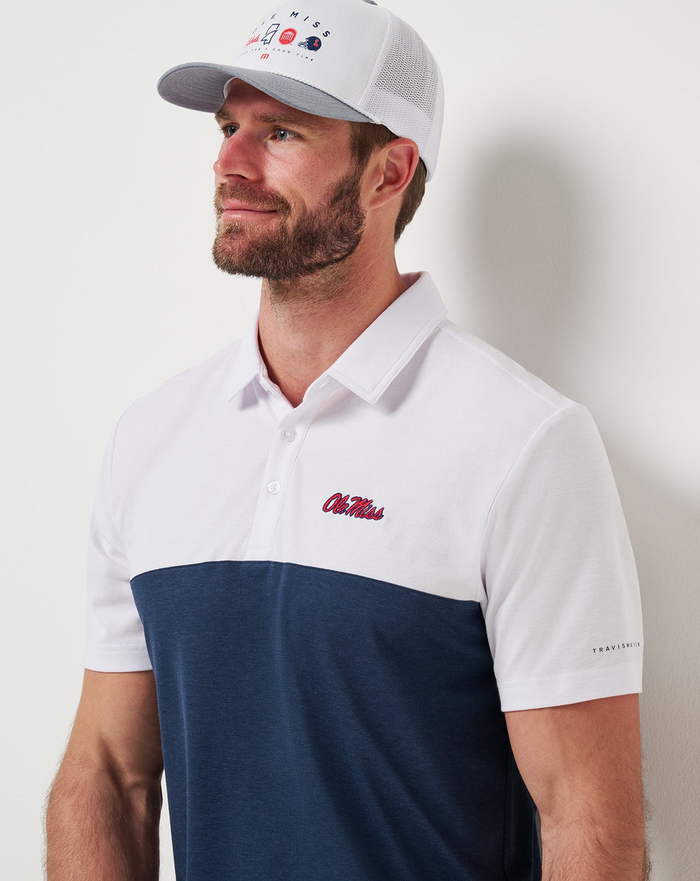 White/Navy Travis Mathew