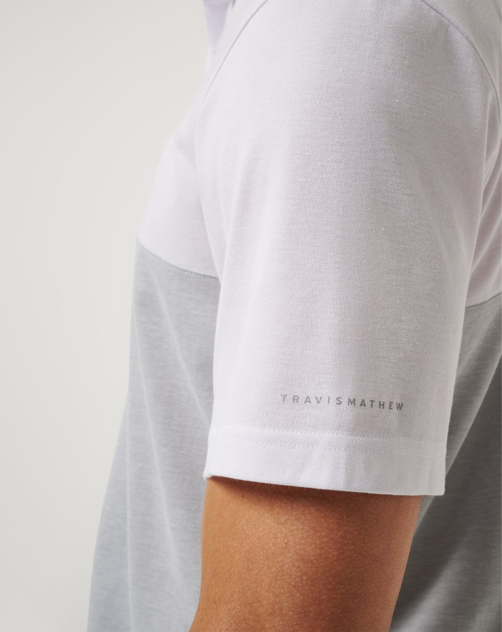 White/Heather Grey Travis Mathew