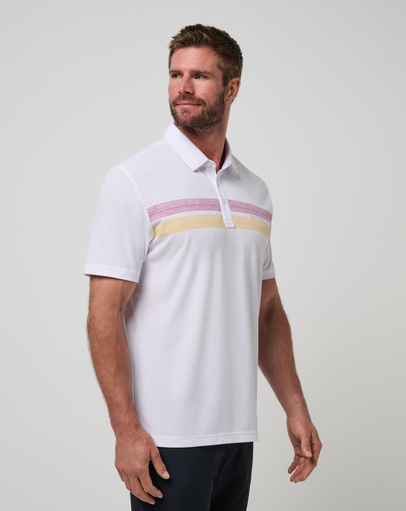 White/Maroon Travis Mathew