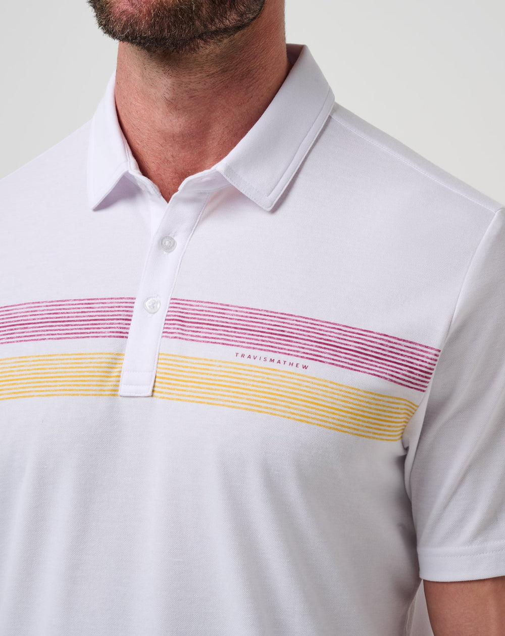 White/Maroon Travis Mathew