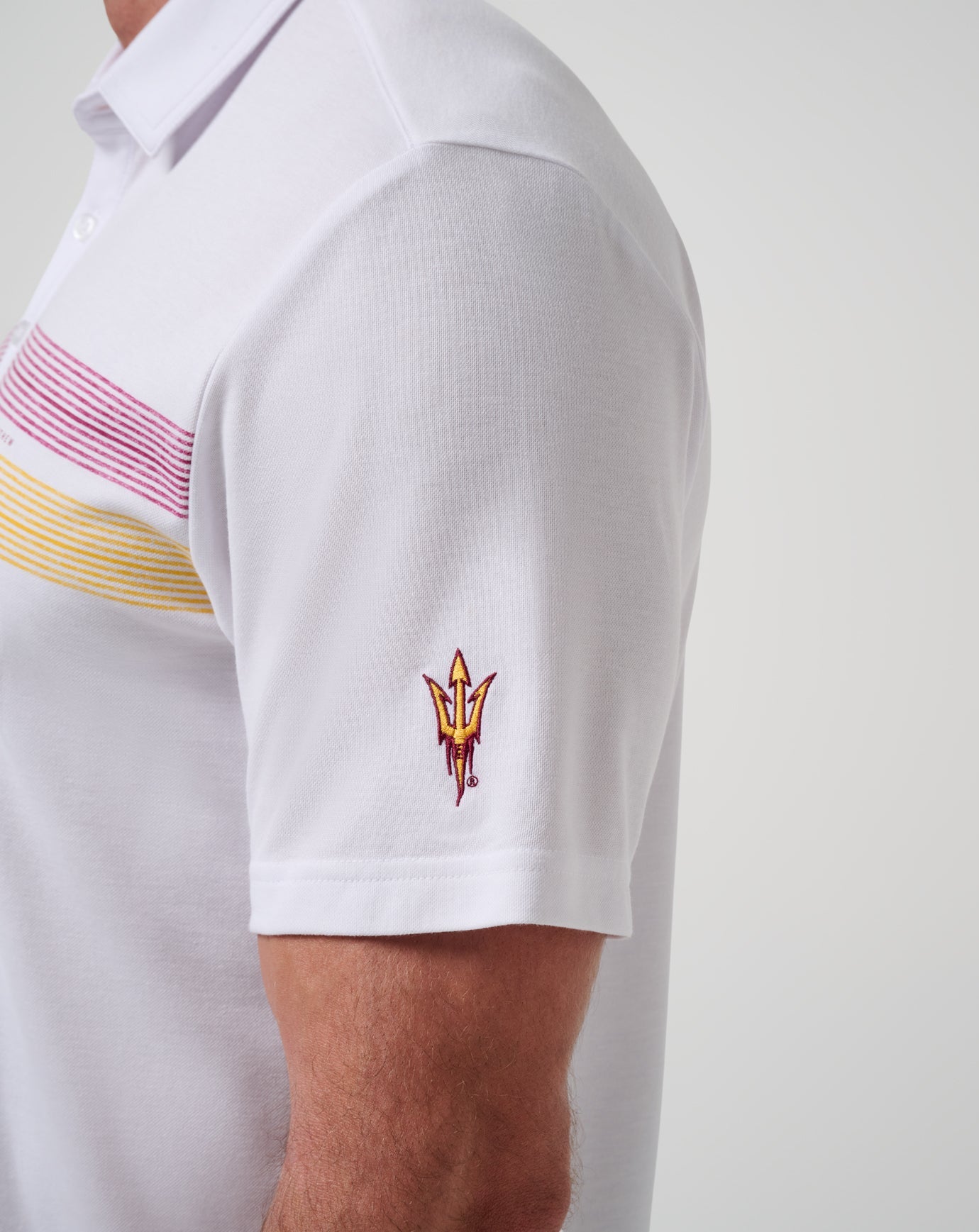 White/Maroon Travis Mathew