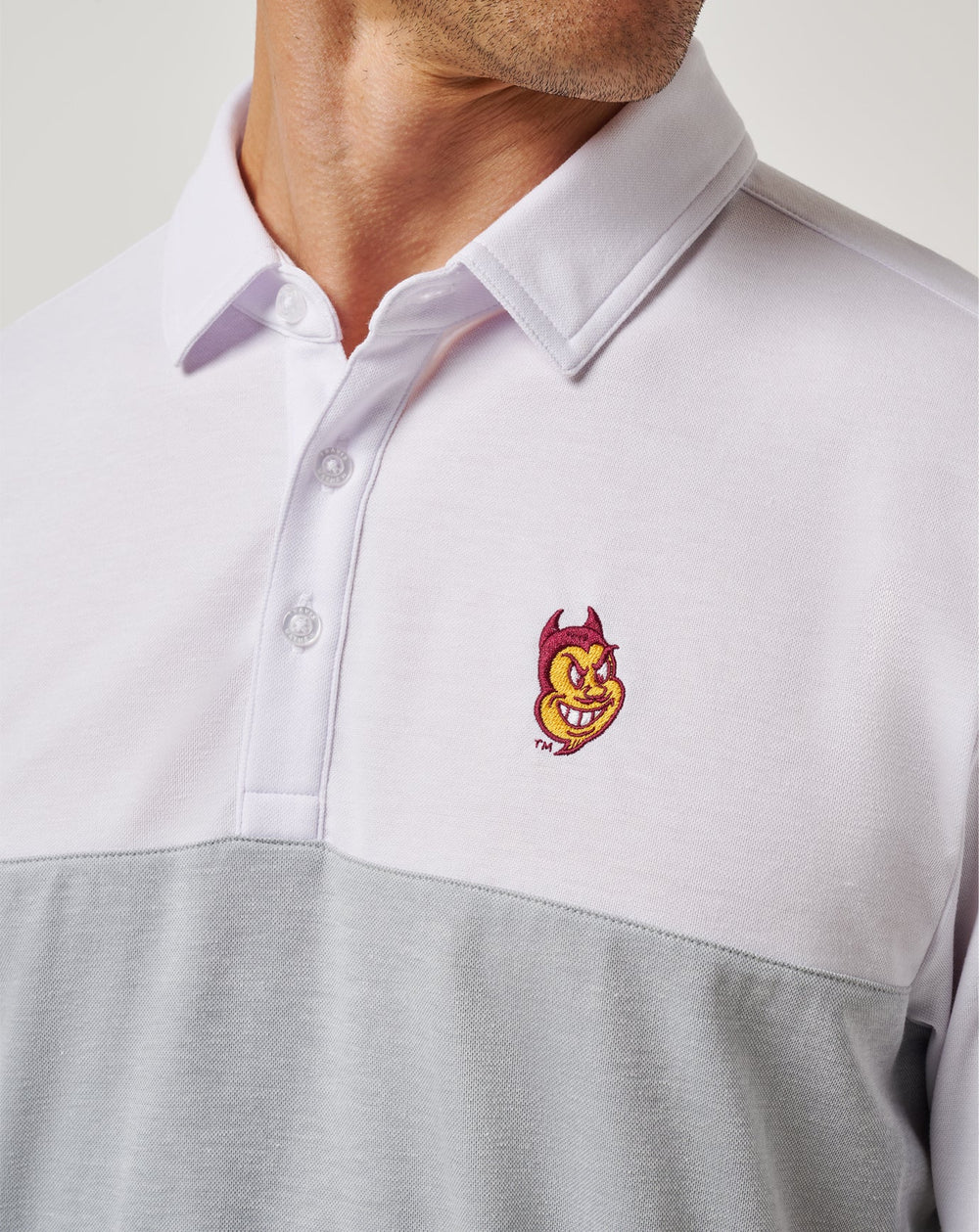 White/Heather Grey Travis Mathew