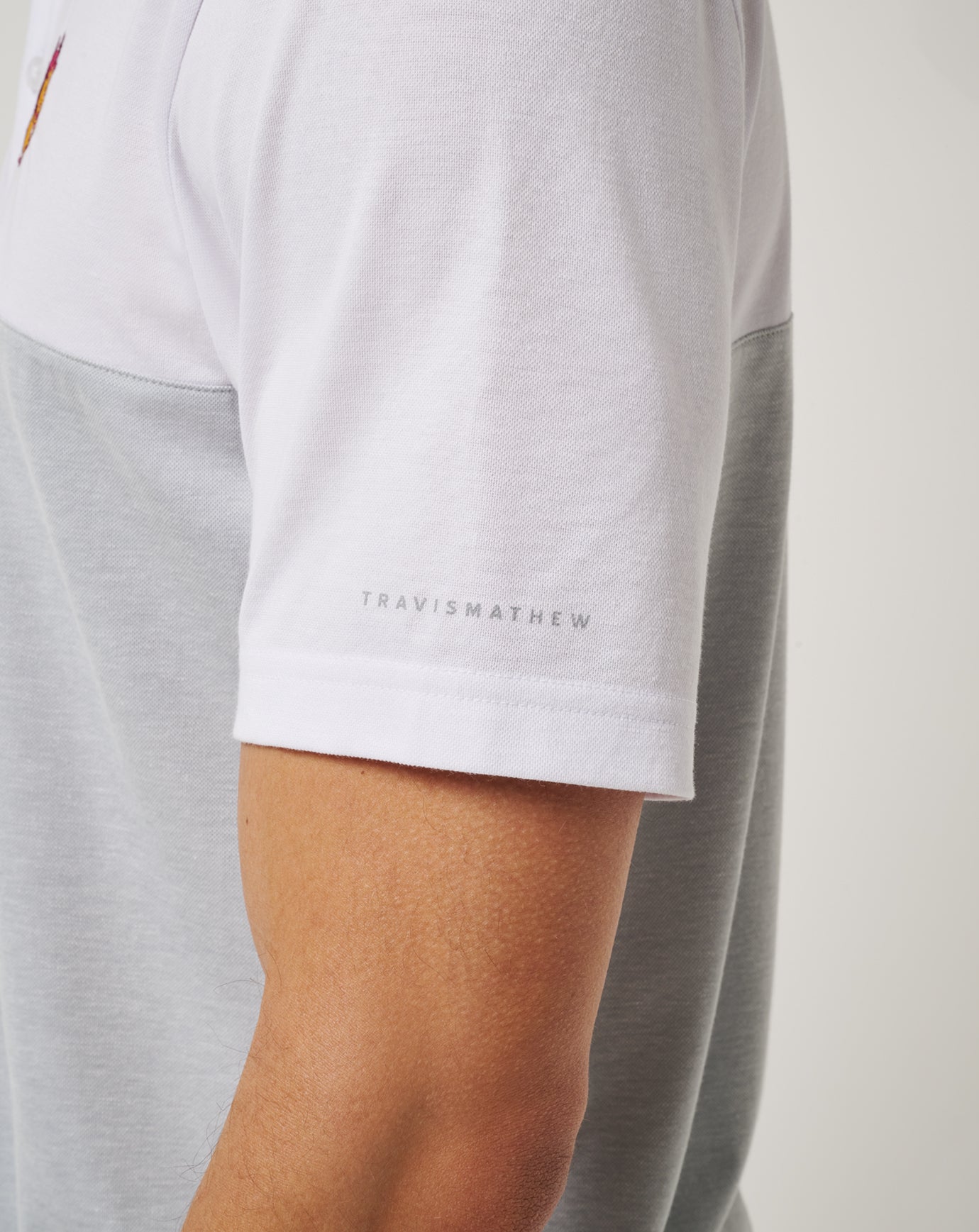 White/Heather Grey Travis Mathew