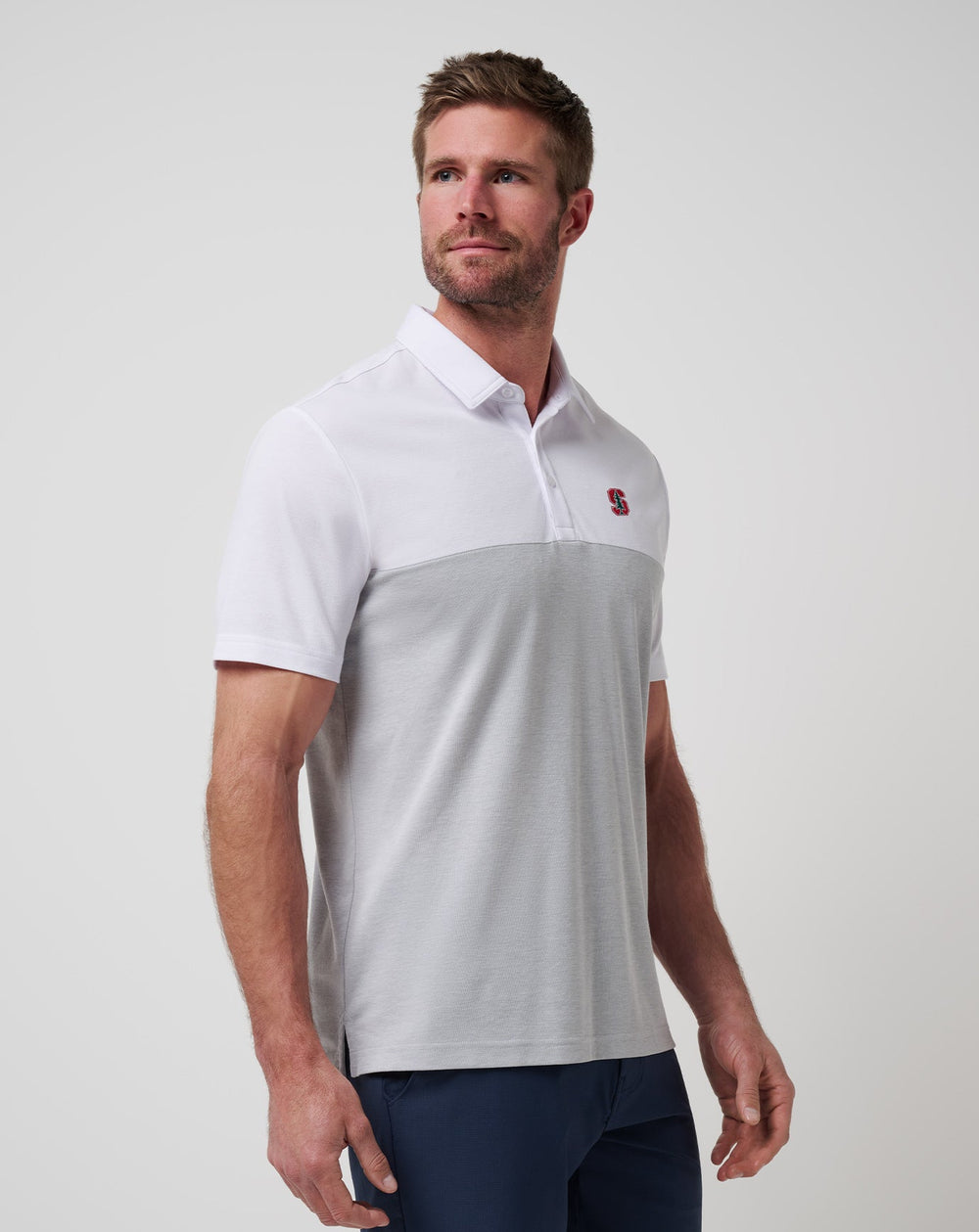 White/Heather Grey Travis Mathew