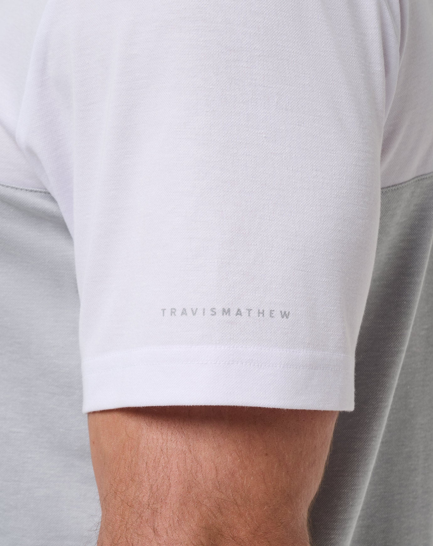White/Heather Grey Travis Mathew