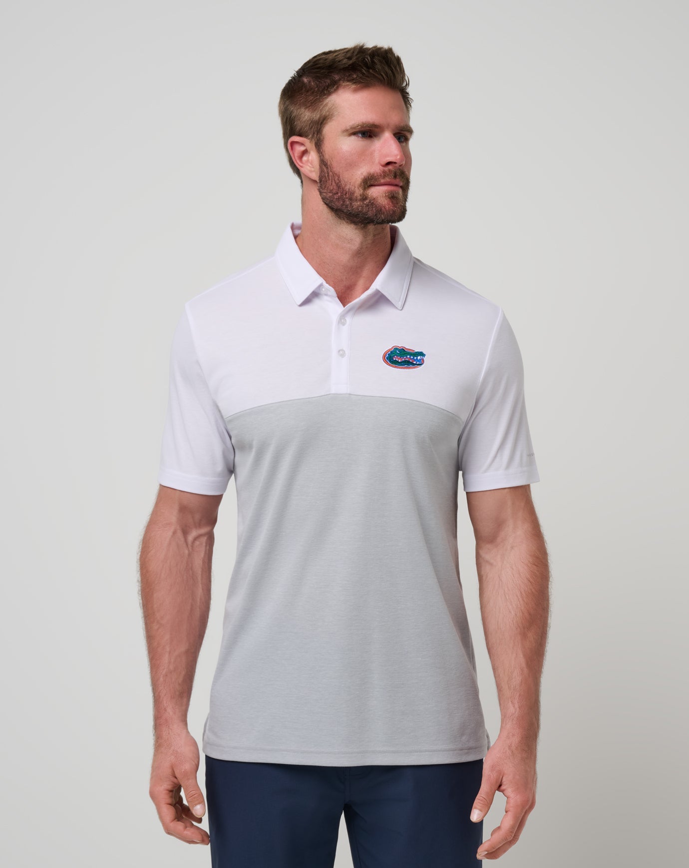 White/Heather Grey Travis Mathew