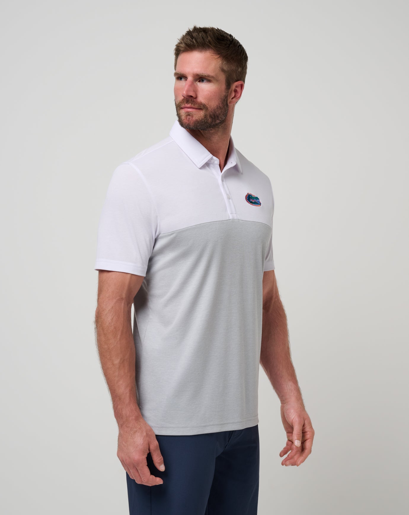 White/Heather Grey Travis Mathew