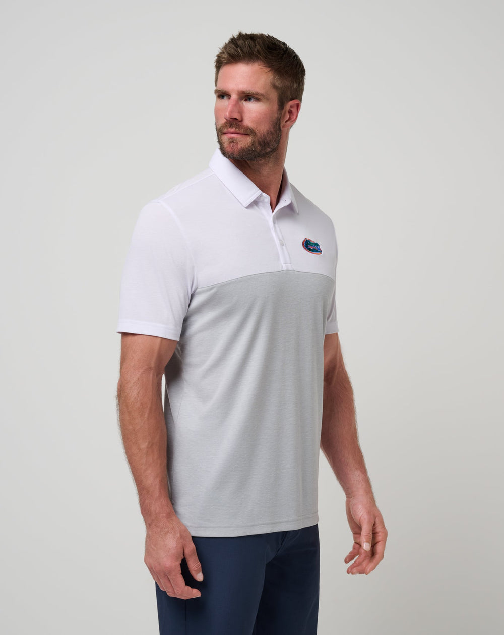 White/Heather Grey Travis Mathew