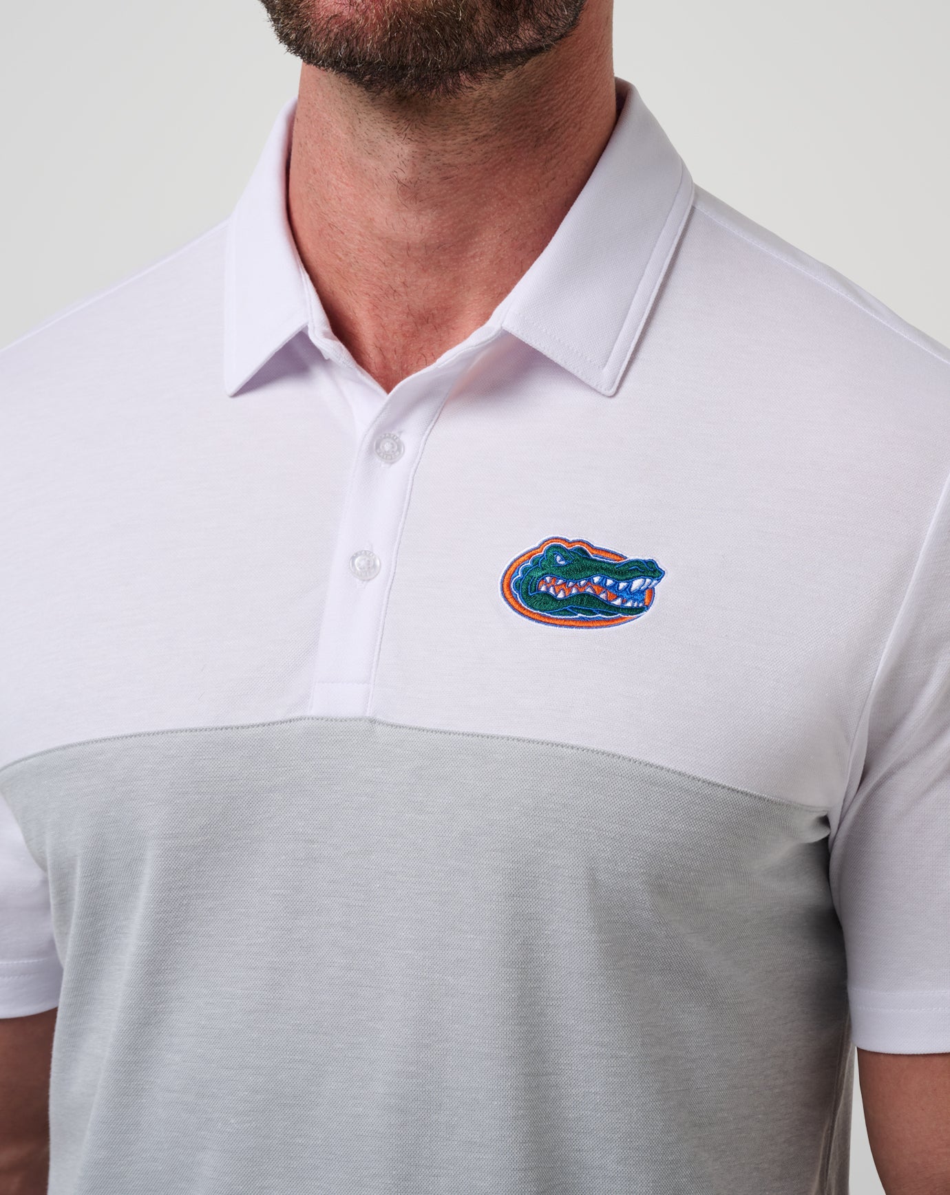 White/Heather Grey Travis Mathew