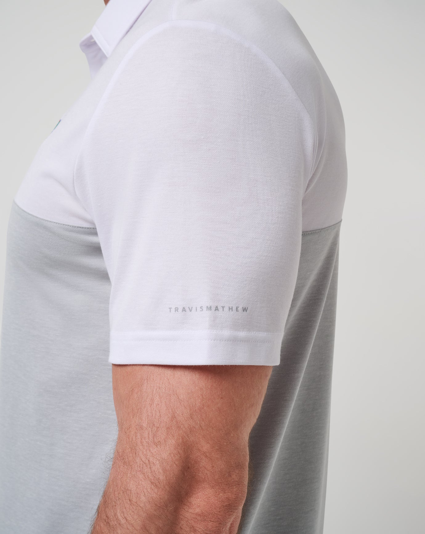 White/Heather Grey Travis Mathew