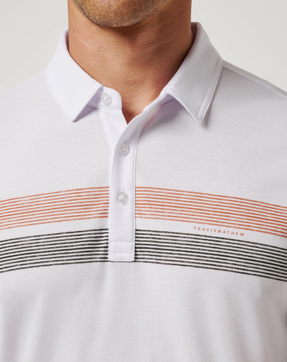 White/Orange Travis Mathew